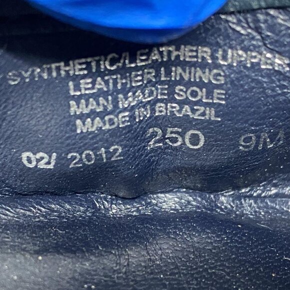 Tory Burch Raffia Ballet Flats – Navy Trim & Gold Logo Size 9 - Picture 6 of 6